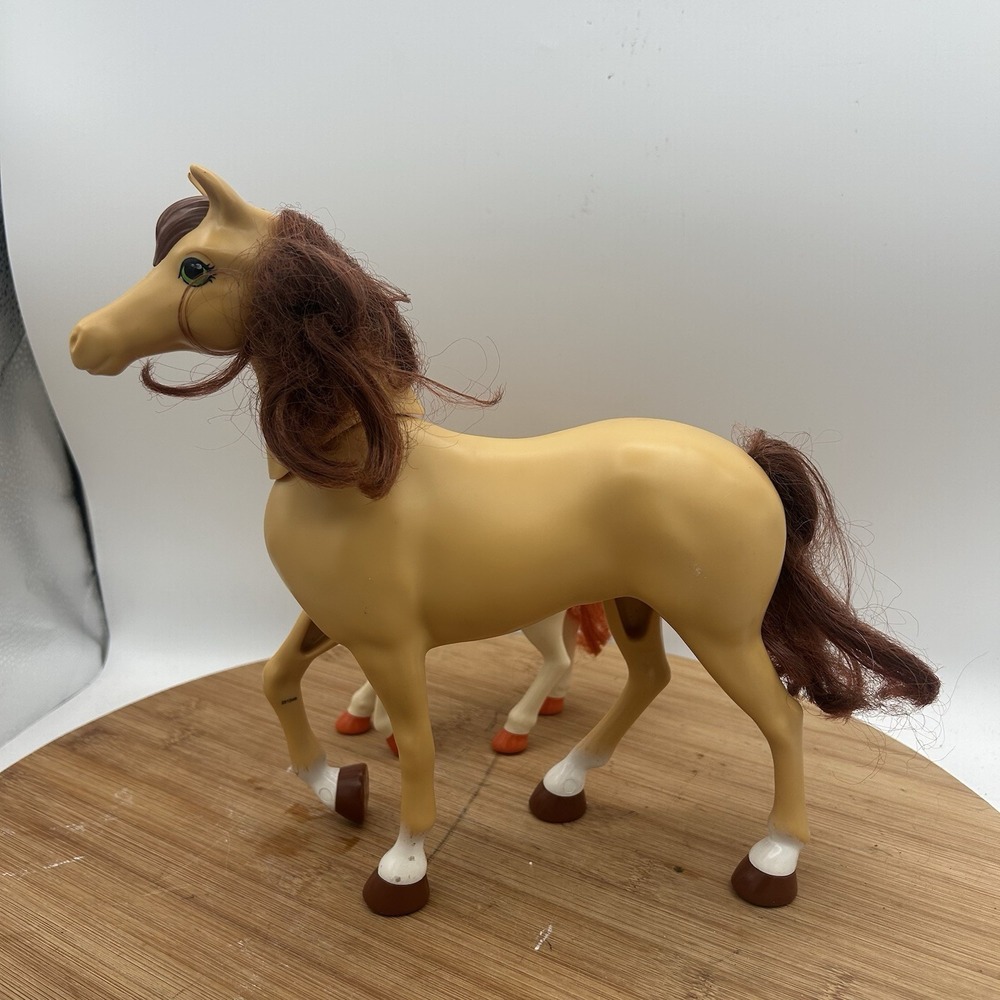 Barbie Hugs N Plays Barbie Horse & Chelsea Horse With Moveable Heads No Saddles - Picture 3 of 6